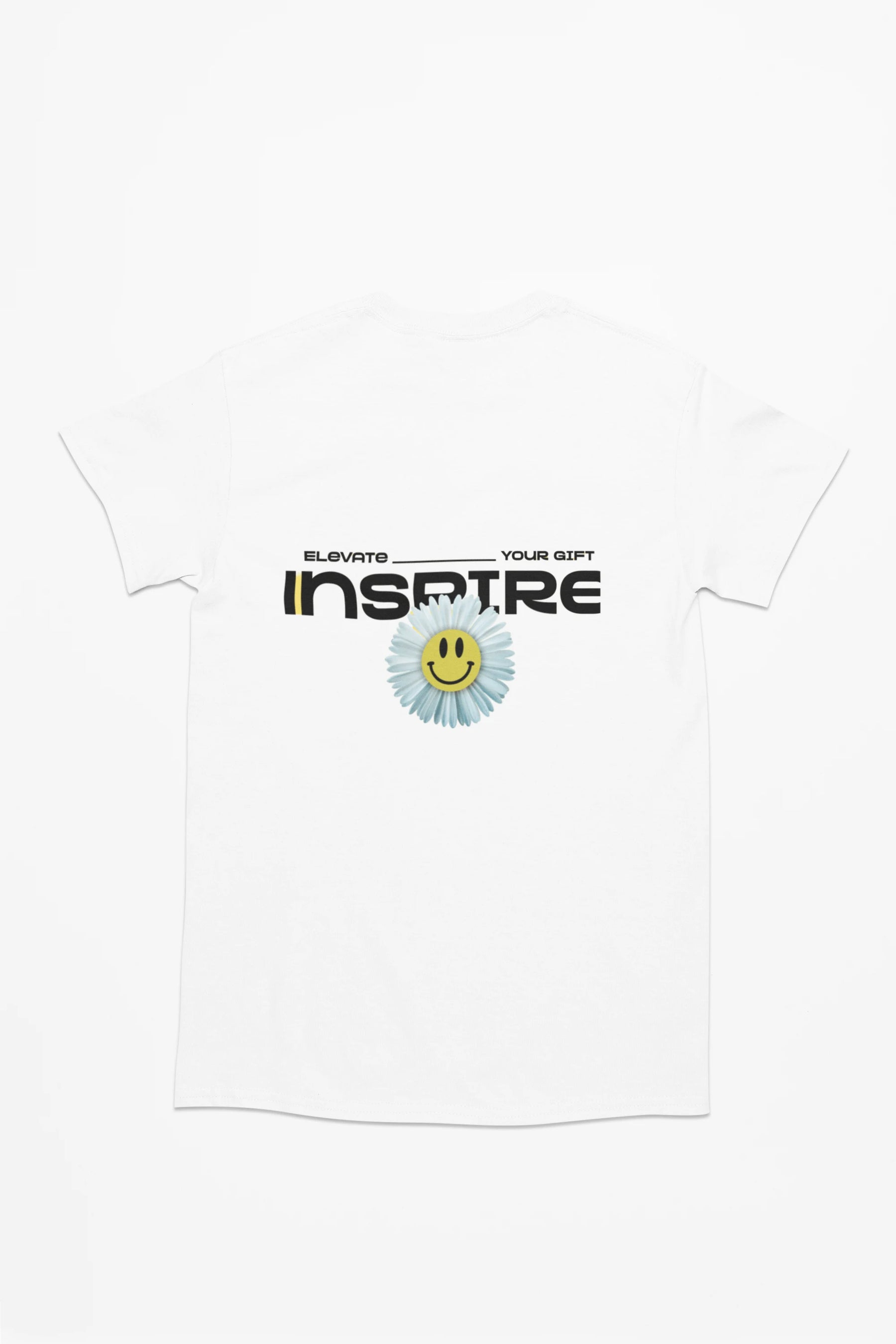 Elevate And Inspire Your Gift T-Shirt Lilac white and yellow