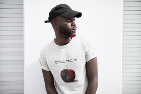 music is medicine Short-Sleeve Unisex T-Shirt