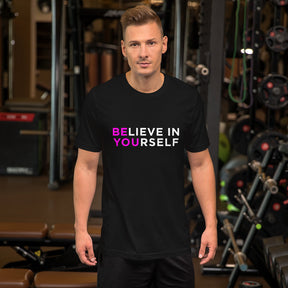 believe in Yourself black Unisex T-Shirt